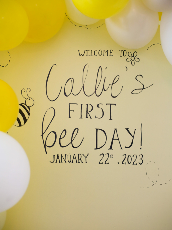 Callie’s First Bee Day Party
