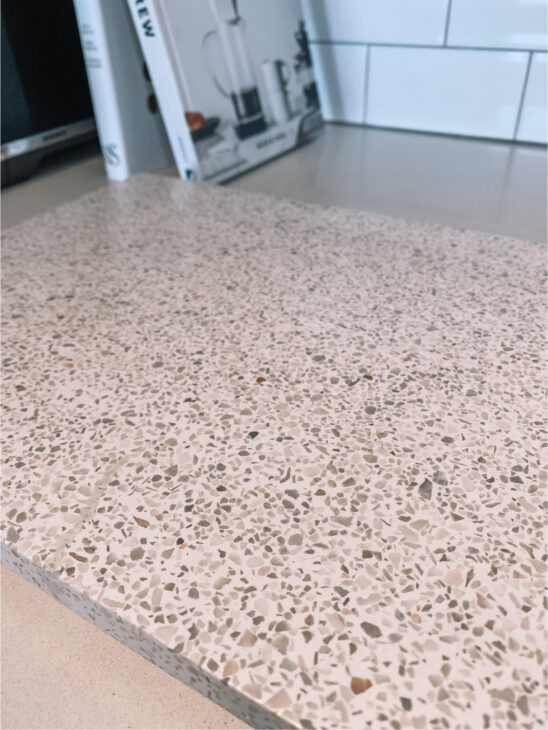 White Terrazzo Tray